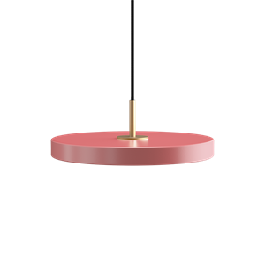Umage - Asteria pendel m/ messingtop - mini - Nuance rose (Ø31 cm)